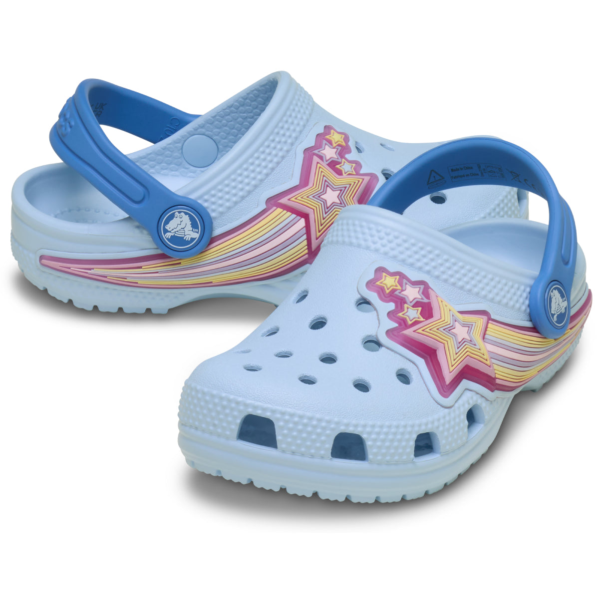 Classic Star Lights Clog T - Mavi Buzlu