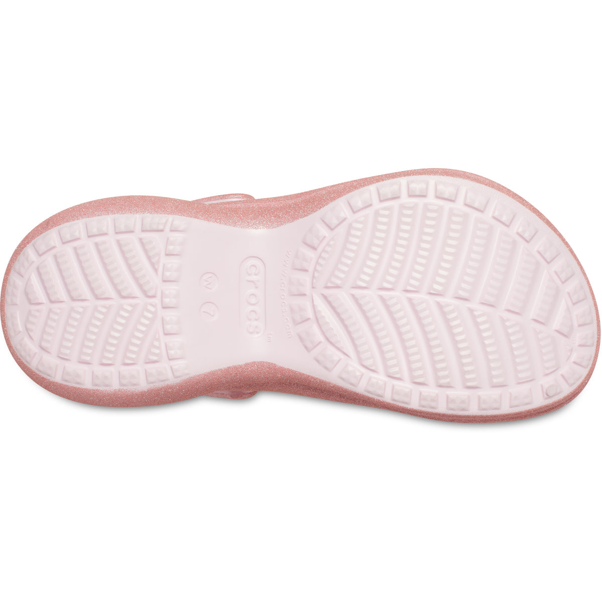 Crocs Classic Bae Glitter ClgW - Pembe Süt