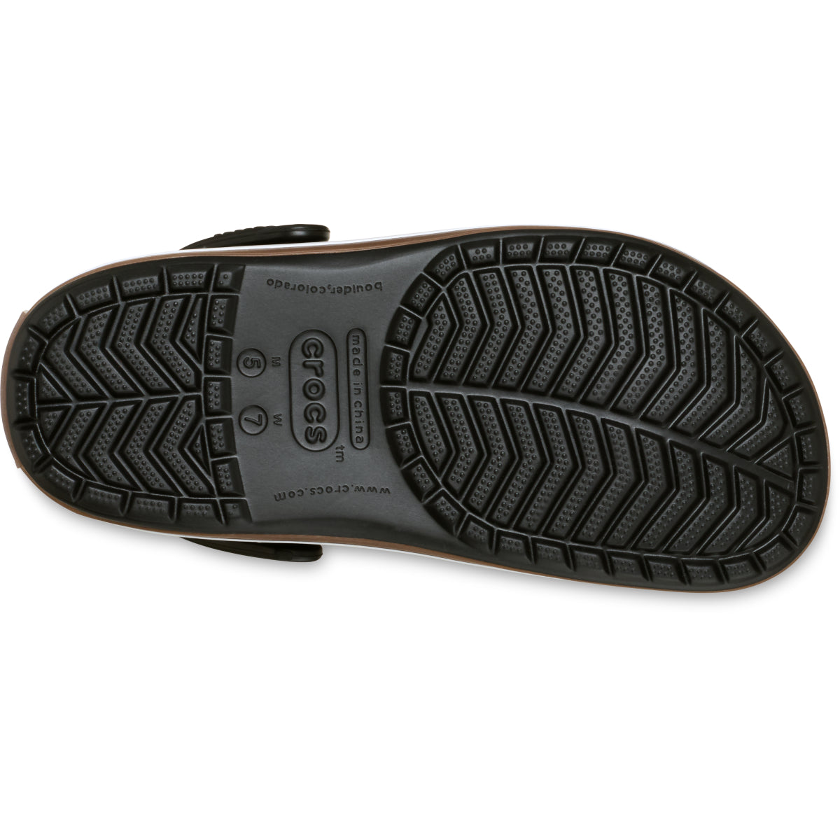 Crocband Gum Clog - Siyah