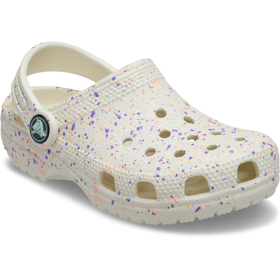 Kids' Classic Glow Paint Splatter Clog
