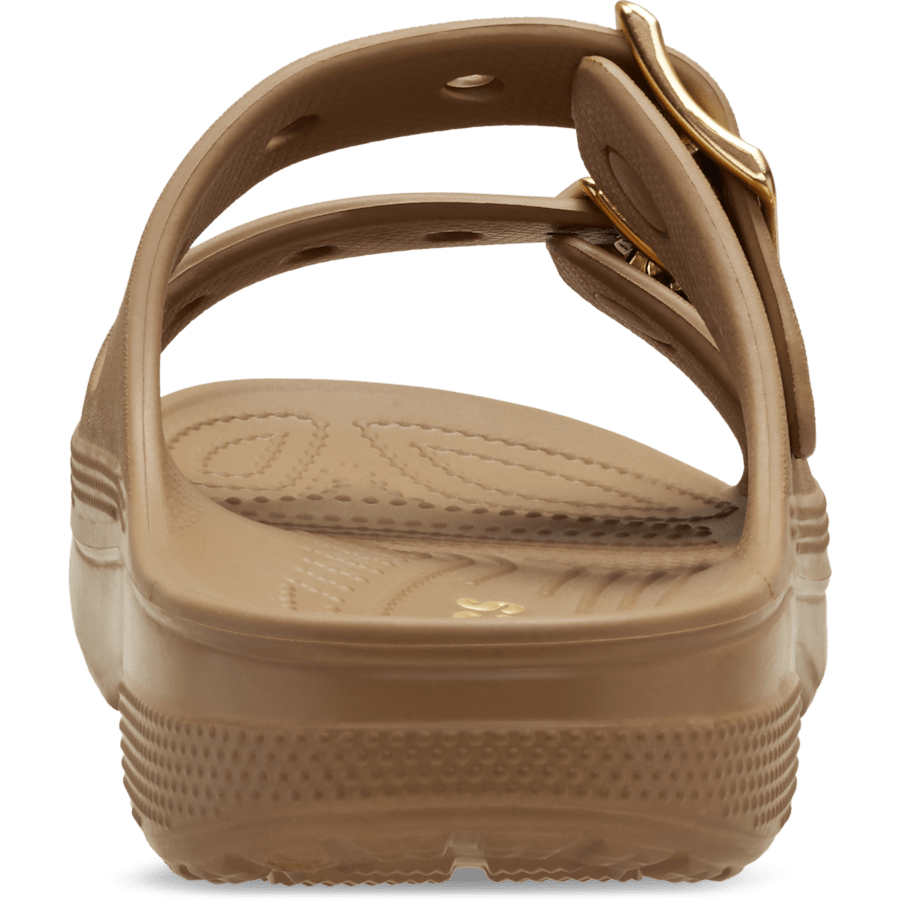 Women’s Metallic Buckle Saturday Sandal