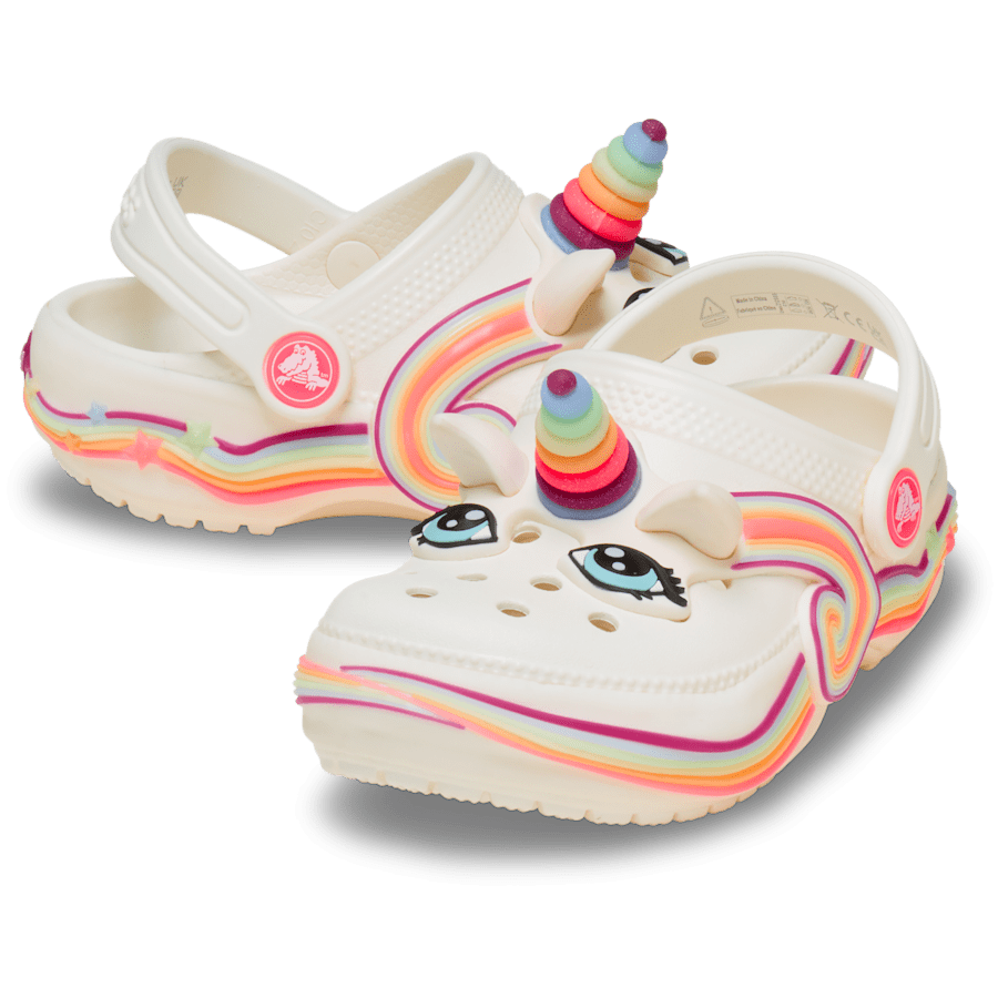 Toddler Classic IAM Unicorn Lights Clog