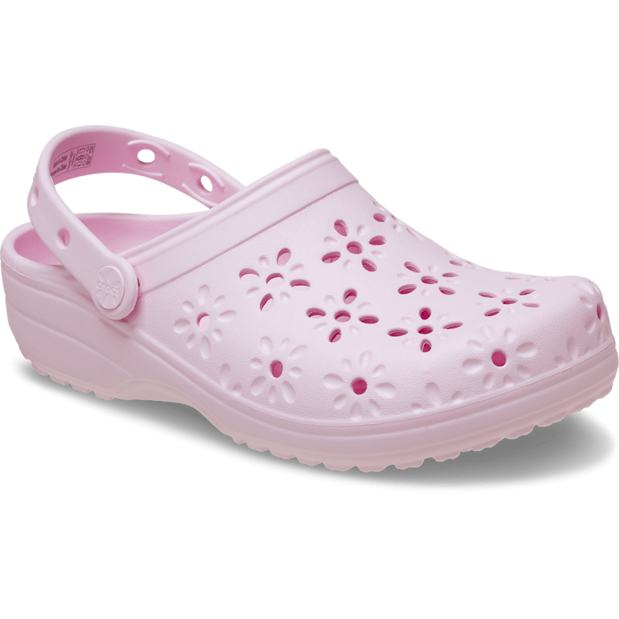 Classic Floral Cut-Out Clog