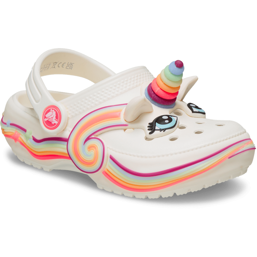 Toddler Classic IAM Unicorn Lights Clog