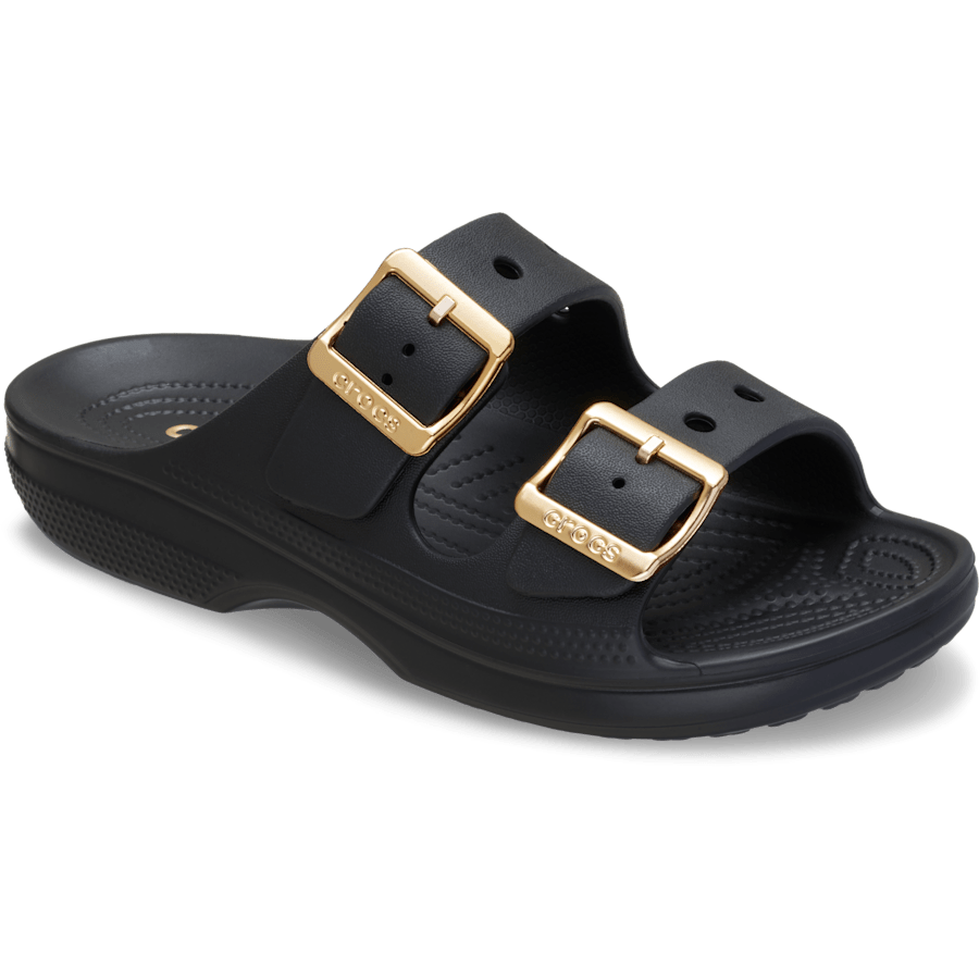 Women’s Metallic Buckle Saturday Sandal