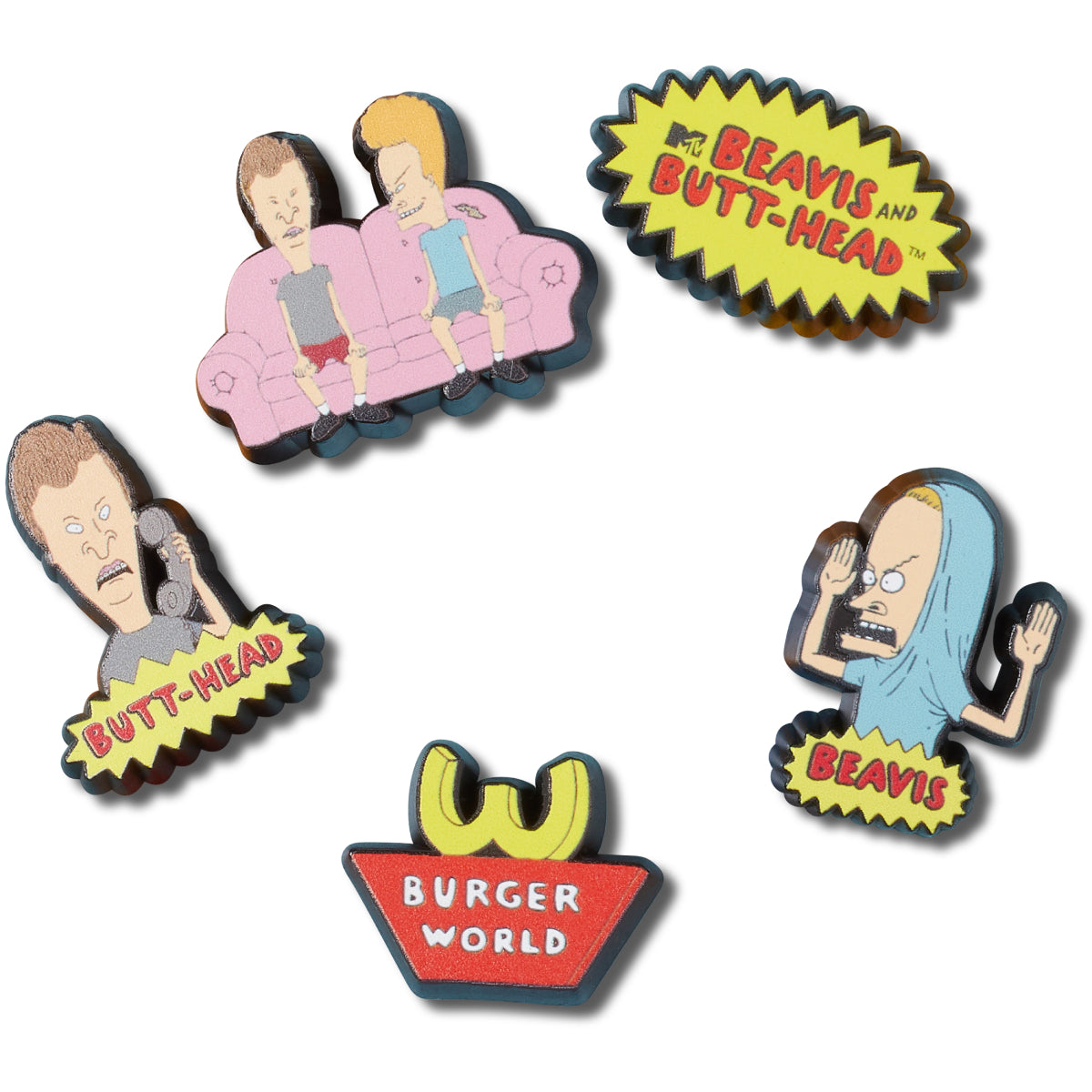 Beavis and Butthead 5Pck - UNIQUE