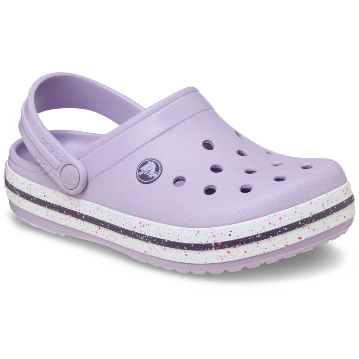 Crocband Speckled Band Clog K - Lavanta