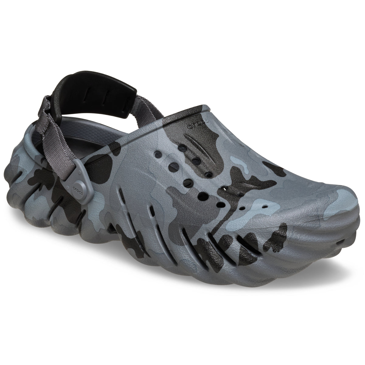 Echo Duck Camo Clog - Grey